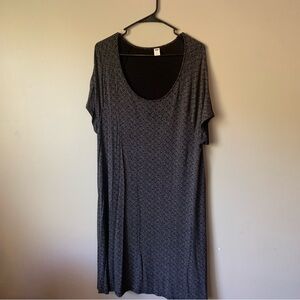 Old Navy Black & White Dress